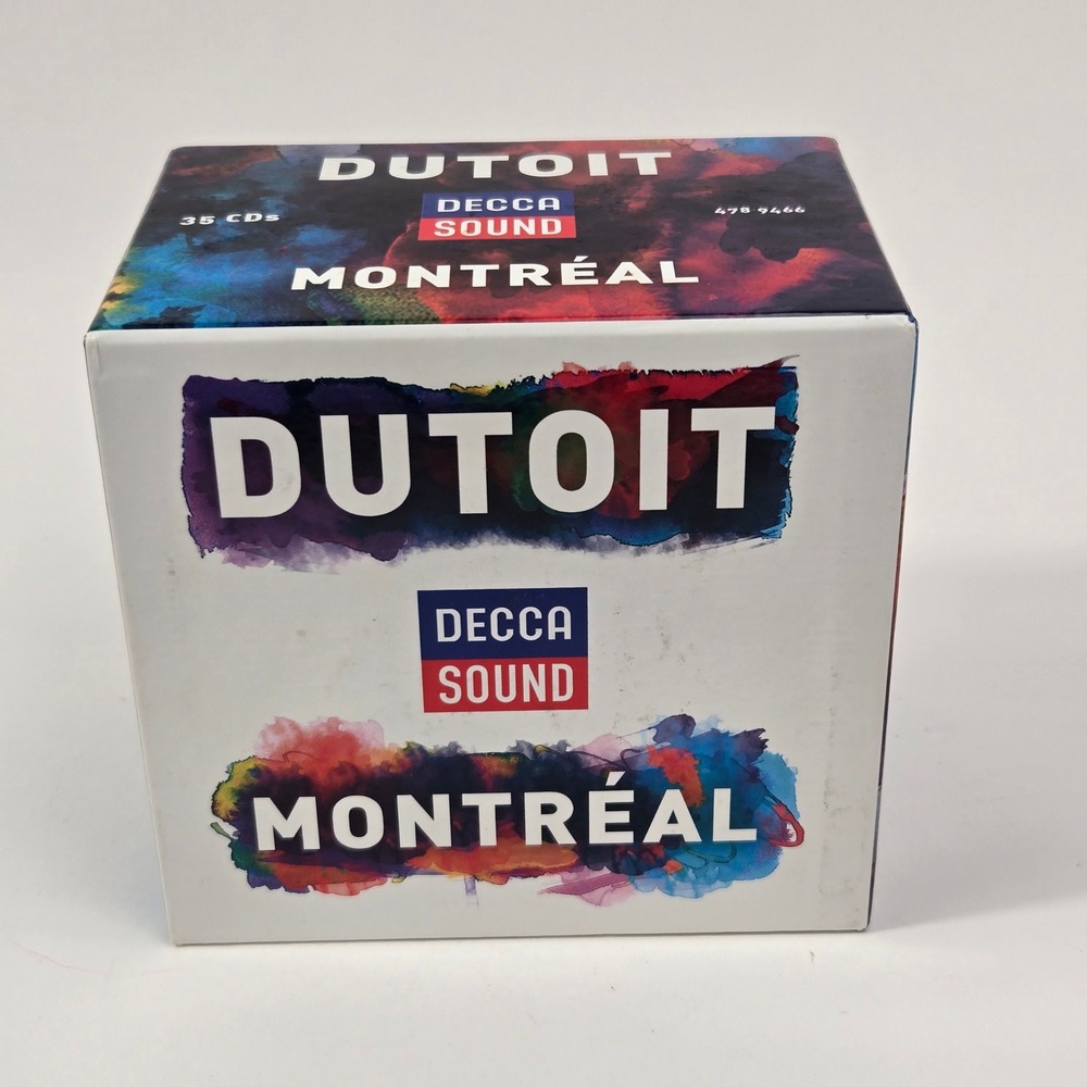 Charles Dutoit - Montreal Decca Sound 35 CD Box Set Montreal Symphony Decca EX